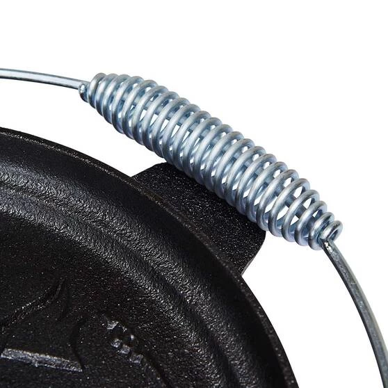 Campfire Pre Seasoned Cast Iron Camp Oven 9 Quart 4 Campfire Pre Seasoned Cast Iron Camp Oven 9 Quart - Image 4