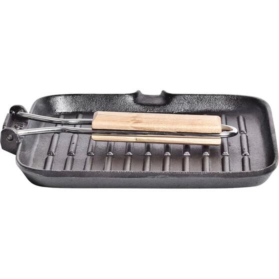 Campfire Cast Iron Frying Pan - Square, 24cm 2 Campfire Cast Iron Frying Pan - Square, 24cm - Image 2