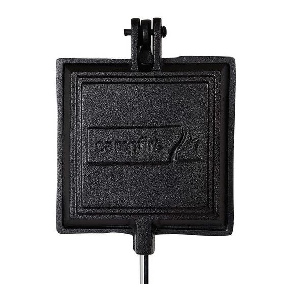 Campfire Cast Iron Jaffle Iron - Jumbo, Single 2 Campfire Cast Iron Jaffle Iron - Jumbo, Single - Image 2