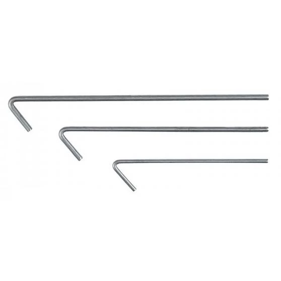 OZtrail Galvanised Tent Peg 225x6.3mm 1 OZtrail Galvanised Tent Peg 225x6.3mm