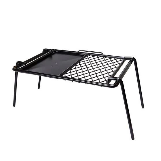 Campfire Mesh Grill And Flat Plate Combo 46x33cm 1 Campfire Mesh Grill And Flat Plate Combo 46x33cm