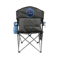 NRL State Of Origin NSW Camp Chair -Outdoor Enjoyment Store BCF 343754 03 hi res