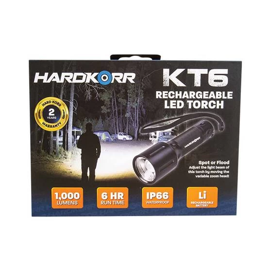Hardkorr Cree Rechargeable Torch 1 Hardkorr Cree Rechargeable Torch