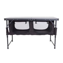 Wanderer Folding Table With Storage -Outdoor Enjoyment Store BCF 520331 03 hi res