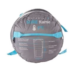 Wanderer SureFlame 0C Camper Sleeping Bag 13 Wanderer SureFlame 0C Camper Sleeping Bag -Outdoor Enjoyment Store BCF 521081 06 hi res