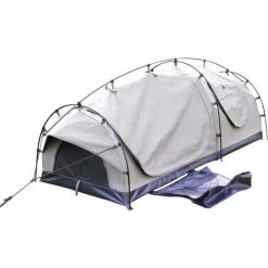 Wanderer Extreme Heavy Duty Single Swag With Carry Bag -Outdoor Enjoyment Store BCF 554286 03 hi res