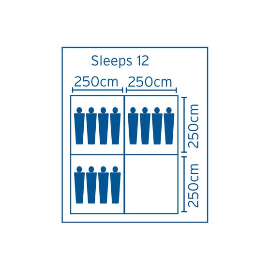 Wanderer Manor Dome Tent 12 Person 4 Wanderer Manor Dome Tent 12 Person - Image 4