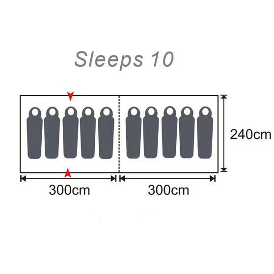 Wanderer Overland Dome Tent 10 Person 3 Wanderer Overland Dome Tent 10 Person - Image 3