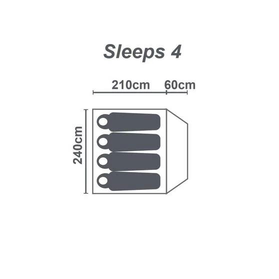 Wanderer Criterion 4 Person Instant Tent 1 Wanderer Criterion 4 Person Instant Tent