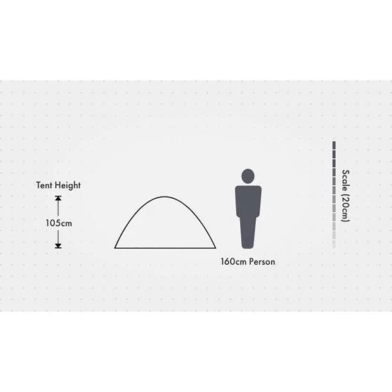 Wanderer Jak And Jill Dome Tent 2 Person 2 Wanderer Jak And Jill Dome Tent 2 Person - Image 2