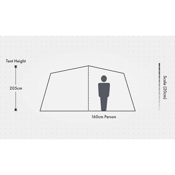 Wanderer Kalbarri Instant Tent 8 Person 2 Wanderer Kalbarri Instant Tent 8 Person - Image 2