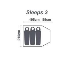 Wanderer Magnitude 3 Person Dome Tent