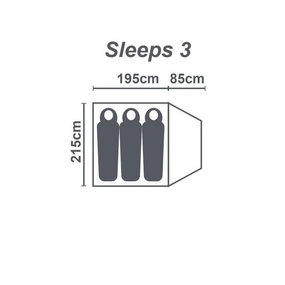 Wanderer Magnitude 3 Person Dome Tent 1 Wanderer Magnitude 3 Person Dome Tent