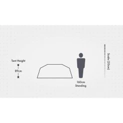 Coleman Pop Up 2 Person Tent -Outdoor Enjoyment Store BCF 596833 04 hi res