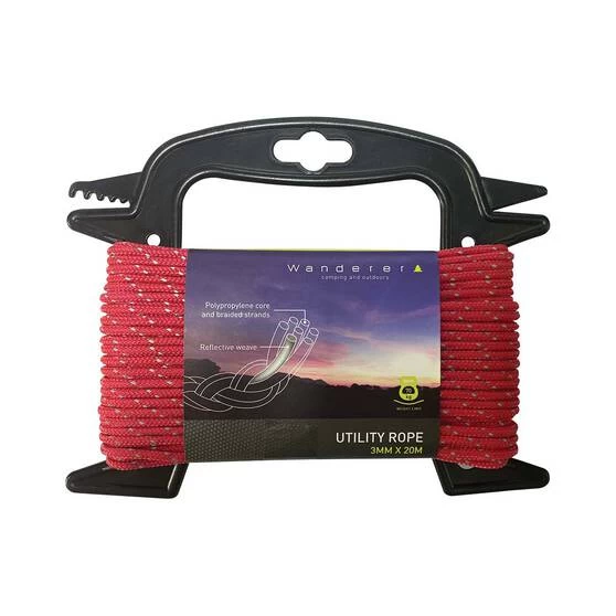 Wanderer Reflective Rope 3mmx20m 1 Wanderer Reflective Rope 3mmx20m