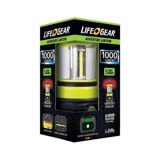 Life Gear Adventure Series 1000 Lumen Lantern 1 Life Gear Adventure Series 1000 Lumen Lantern