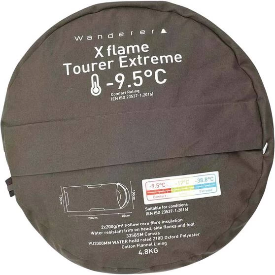 Wanderer XFlame Tourer Extreme -9.5°C Hooded Sleeping Bag 6 Wanderer XFlame Tourer Extreme -9.5°C Hooded Sleeping Bag - Image 6