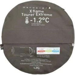 Wanderer XFlame Tourer Extreme -1.2°C Hooded Sleeping Bag -Outdoor Enjoyment Store BCF 614926 05 hi res