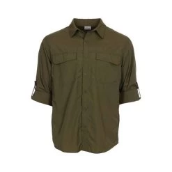 OUTRAK Men's Long Sleeve Hiking Shirt -Outdoor Enjoyment Store BCF 61512801 03 khaki hi res