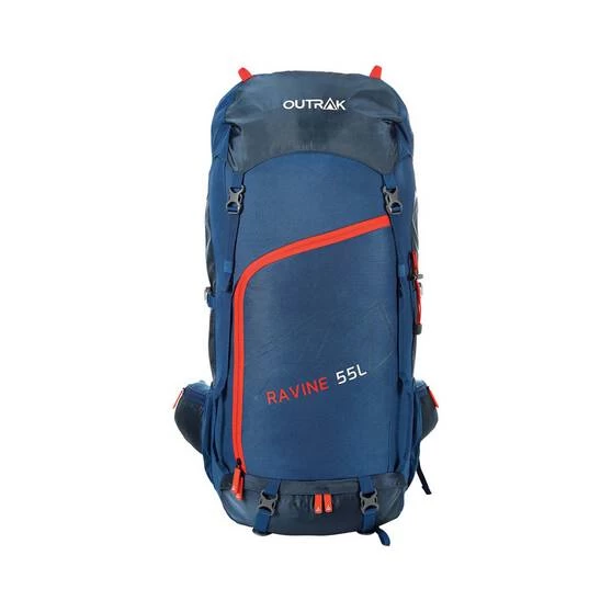 Outrak Ravine Trekking Pack 55L Navy 1 Outrak Ravine Trekking Pack 55L Navy