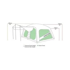 Zempire Pronto 10 V2 Inflatable Air Tent 26 Zempire Pronto 10 V2 Inflatable Air Tent -Outdoor Enjoyment Store BCF 617450 06 hi res