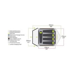 Zempire Pronto 5 V2 Inflatable Air Tent 24 Zempire Pronto 5 V2 Inflatable Air Tent -Outdoor Enjoyment Store BCF 617451 07 hi res