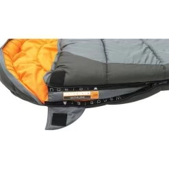 Wanderer YouthFlame -1.3°C Hooded Sleeping Bag Orange -Outdoor Enjoyment Store BCF 628857 03 orange hi res