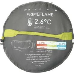 Wanderer PrimeFlame 2.6°C Hooded Sleeping Bag 10 Wanderer PrimeFlame 2.6°C Hooded Sleeping Bag -Outdoor Enjoyment Store BCF 628923 06 hi res