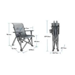 YETI® Trailhead™ Camp Chair Charcoal 11 YETI® Trailhead™ Camp Chair Charcoal -Outdoor Enjoyment Store BCF 629356 08 charcoal hi res