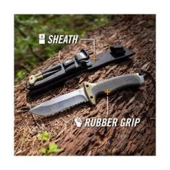 Gerber Ultimate Fixed Blade Survival Knife 9 Gerber Ultimate Fixed Blade Survival Knife -Outdoor Enjoyment Store BCF 631853 05 hi res