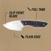 Gerber Stowe Micarta Fixed Blade Knife