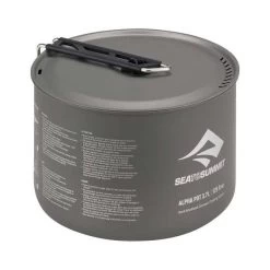 Sea To Summit Alpha Pot Grey 3.7L -Outdoor Enjoyment Store BCF 632530 03 hi res