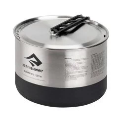 Sea To Summit Sigma Silver Pot 3.7L -Outdoor Enjoyment Store BCF 632533 02 hi res