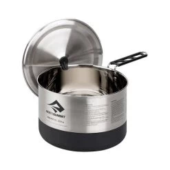 Sea To Summit Sigma Silver Pot 3.7L -Outdoor Enjoyment Store BCF 632533 03 hi res