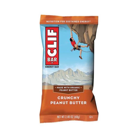 Clif Crunchy Peanut Butter Bar 68g 1 Clif Crunchy Peanut Butter Bar 68g