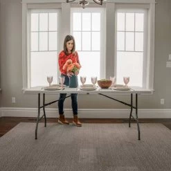 Peakform 6ft Centrefold Blow Mould Folding Table -Outdoor Enjoyment Store BCF 634100 07 hi res