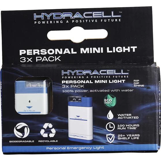 Hydracell Mini Light 3 Pack 1 Hydracell Mini Light 3 Pack