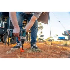 Ezy Anchor Outback Peg 200mm 4 Pack -Outdoor Enjoyment Store BCF 648145 02 hi res