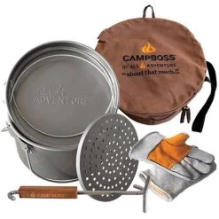 Campboss Ultimate Camp Oven Cooking Bundle