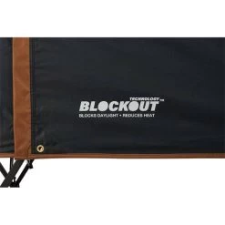 OZtrail Blockout Stretcher Tent -Outdoor Enjoyment Store BCF 649244 04 hi res